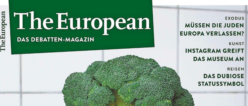 Das Magazin "The European" erschien 2012 erstmals als gedruckte Ausgabe, nun droht dem Heft das Aus. 