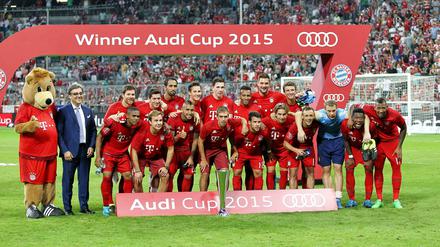Für die Puristen ein Graus: Das ZDF überträgt den Audi Cup 2015