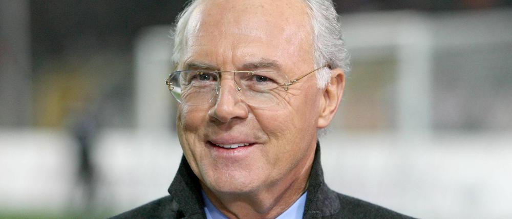 Franz Beckenbauer lässt sich für eine ARD-Dokumentation begleiten.