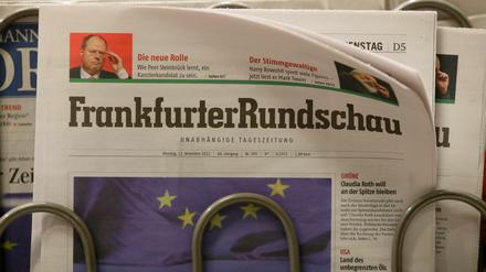 Am Mittwoch appellierte die "Frankfurter Rundschau" an die Treue der Leser.
