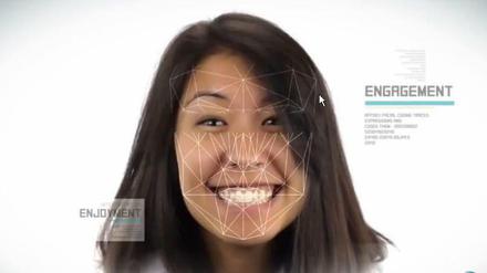 Die Software "Affdex" der Firma Affectiva kann kleinste Muskelveränderungen im Gesicht feststellen und auswerten.