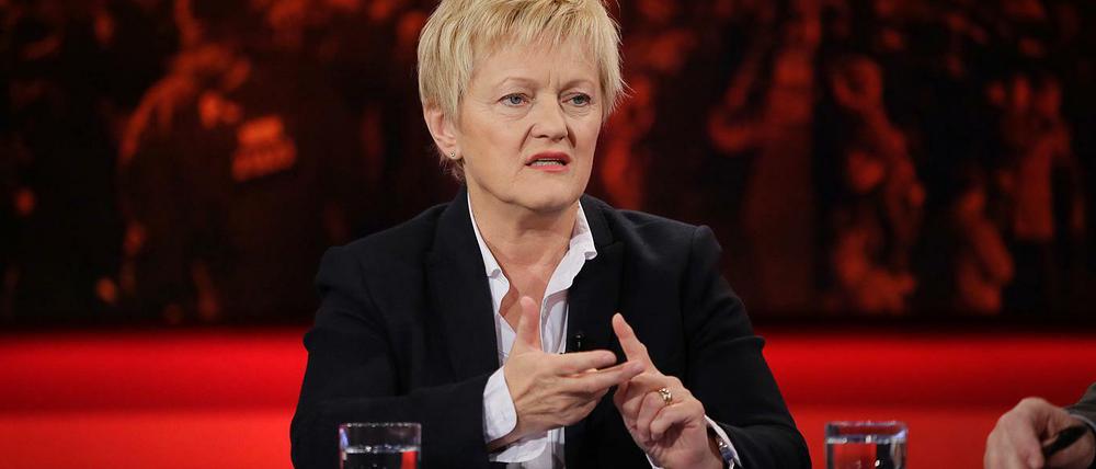 Im Fokus bei "Hart aber fair": Grünen-Politikerin Renate Künast.