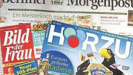 In Essen hat die Funke Mediengruppe ihren Hauptsitz. Ihr gehören künftig Springers Regionalzeitungen. Bei den Programmmagazinen droht aber offenbar ein Minusgeschäft. Foto: Imago