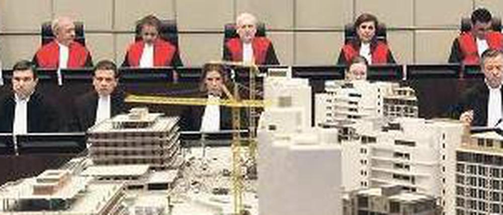 Der Internationale Strafgerichtshof.