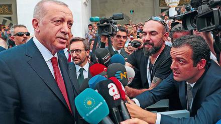 Mehr Jugendschutz? Der türkische Präsident Erdogan hat seine ganz eigenen Vorstellungen und Interpretationen von Medienfreiheit. 