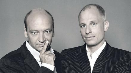 Aller Anfang ist schön. Robert Skuppin (links) und Volker Wieprecht moderierten viele Jahre den „schönen Morgen“ auf Radio Eins. 