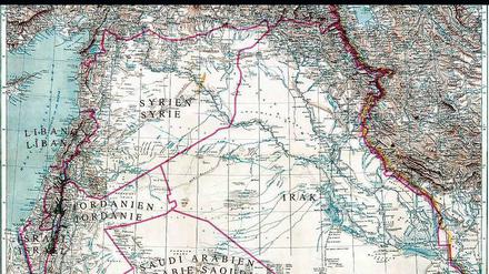 Teile und herrsche. Nördlich der Sykes-Picot-Linie war das Einflussgebiet der Franzosen, südlich das der Briten. 