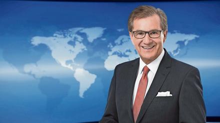 Chefsprecher Jan Hofer kann sich freuen: Die "Tagesschau" um 20 Uhr hat fast zehn Millionen Zuschauer.