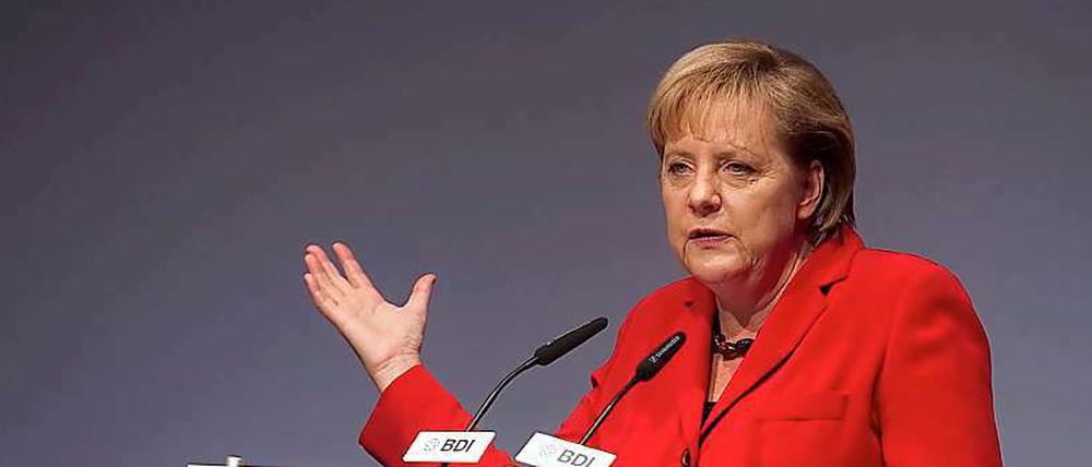 Schluss mit Kuscheln: Angela Merkel macht jetzt ernst.