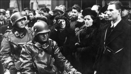 Als die Nazis kamen. Einmarsch der Wehrmacht in Prag im März 1939.