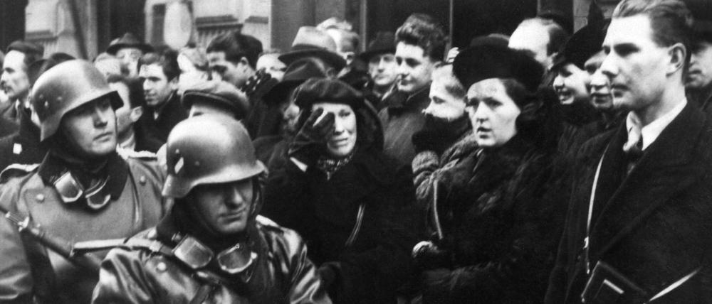 Als die Nazis kamen. Einmarsch der Wehrmacht in Prag im März 1939.