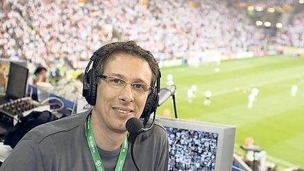 Steffen Simon kommentierte das EM-Spiel Deutschland gegen Italien.