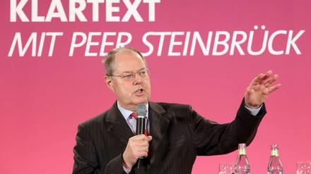 In der politischen Talkshow "Anne Will" sprach der SPD-Kanzlerkandidat Klartext und sicherte sich den Applaus des Publikums.