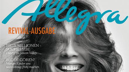 Eine "Revival"-Ausgabe der "Allegra" erschien 2014, ab 2016 soll das Frauenmagazin wieder regelmäßig am Kiosk liegen. 
