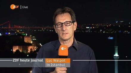 Beinahe täglich informiert derzeit Luc Walpot, der Leiter des ZDF-Studios in Istanbul, die Zuschauer des „heute-journal“ über die Vorgänge in der Türkei. 