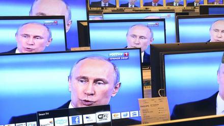 Gestatten, Wladimir Putin! Der US-Sender C-Span strahlte für zehn Minuten Russia Today aus