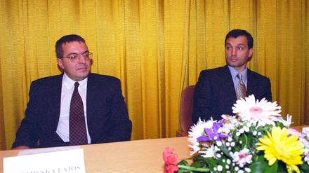 Da waren sie noch dicke. Lajos Simicska (links) und Viktor Orban 