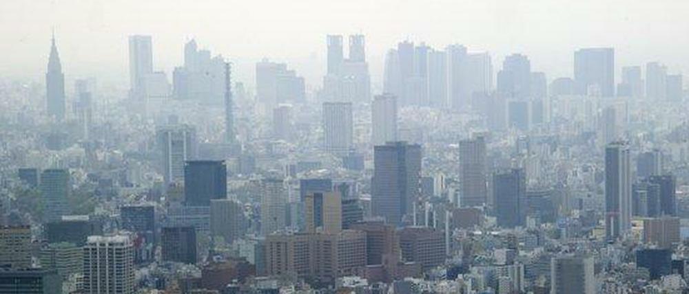Die Skyline von Tokio