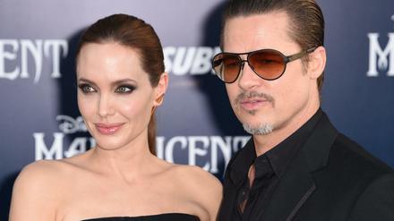 Angelina Jolie and Brad Pitt. Laut "TMZ" hat sie die Scheidung eingereicht.