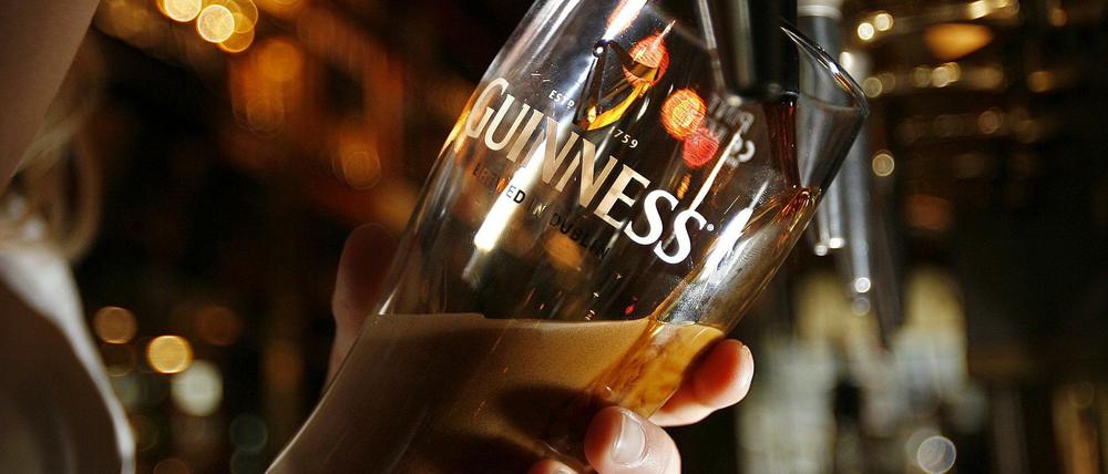 Ein Pint Guinness - bald ohne Fischinnereien. 