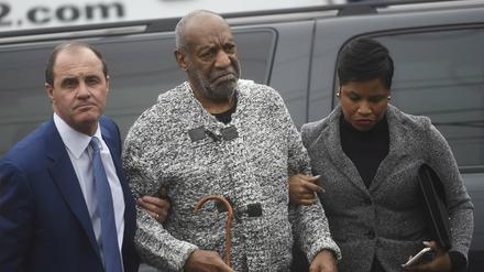 Bill Cosby bei seiner Ankunft am Gericht in Pennsylvania am 30. Dezember 2015.