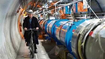 Der Teilchenbeschleuniger LHC. 