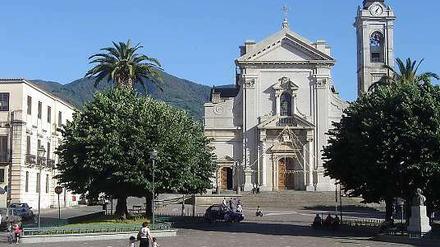 Die Kathedrale von Oppido Mamertina.