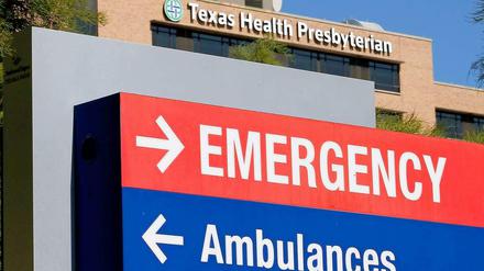 Der Ebola-Patient ist gestorben, teilte das Texas Health Presbyterian Hospital mit.
