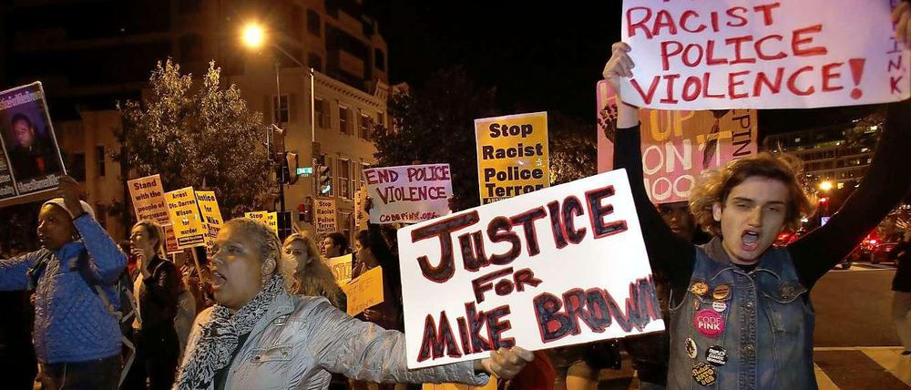 Der Tod von Michael Brown hatte schwere Rassenunruhen ausgelöst. 