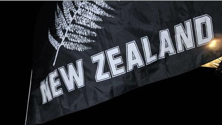 Bei Rugby-Länderspielen der "All Blacks" ist die möglicherweise neue Nationalflagge Neuseelands ohnehin schon allgegenwärtig.