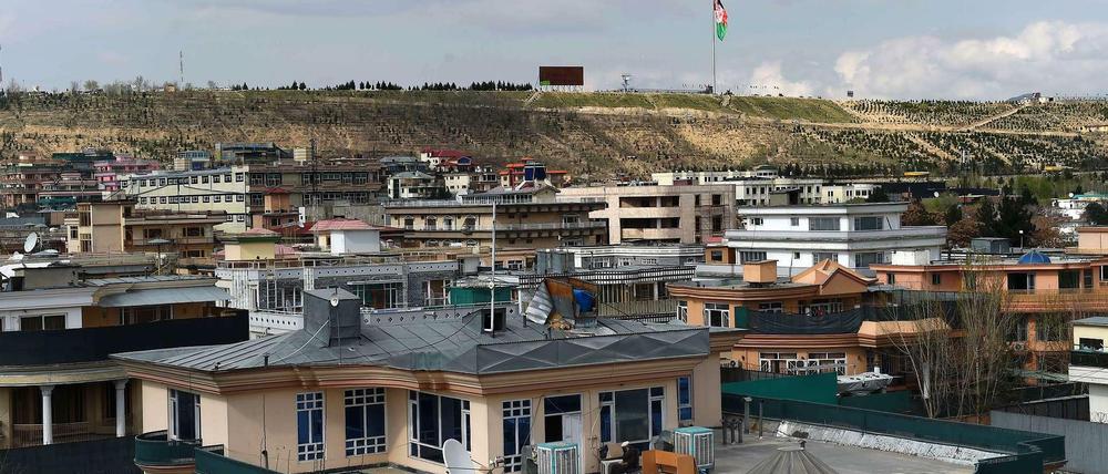Der Stadtteil Scherpur in Kabul. Viele Villen stehen hier leer. 