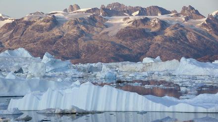 Nach einem Wärmerekord in Grönland gab es einen 95 Quadratkilometer großen Gletscherabbruch.