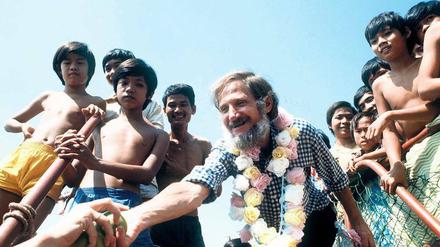 Retter in der Not: Der Gründer der Hilfsorganisation Cap Anamur stach mit seinem gleichnamigen Schiff am 7. August 1979 zu seiner ersten Fahrt in See.