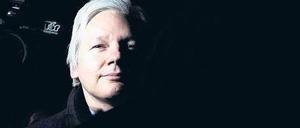 Kam nicht zur Urteilsverkündung, weil er in einem Verkehrsstau steckte: Julian Assange. 