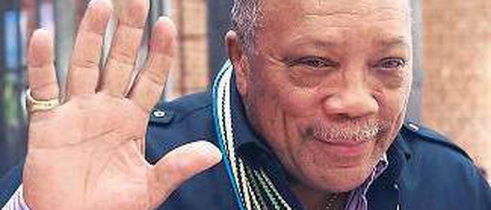 Er fängt erst an. Quincy Jones, Erfolgsproduzent, Jazzmusiker, Komponist. 