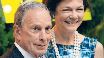 Nächster Präsident der USA? Michael Bloomberg mit seiner Partnerin Diane Taylor.