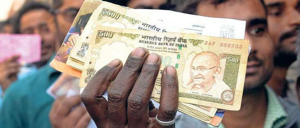 Diese Banknoten haben in Indien keinen Wert mehr.