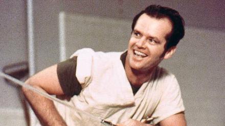 Am Rande des Wahnsinns und darüber hinaus. Der Film „Einer flog über das Kuckucksnest“ brachte Jack Nicholson den ersten Oscar.