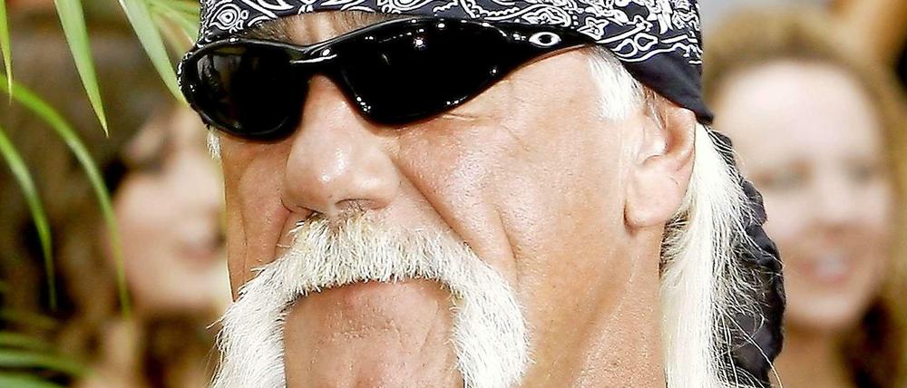 Star-Wrestler Hulk Hogan. 