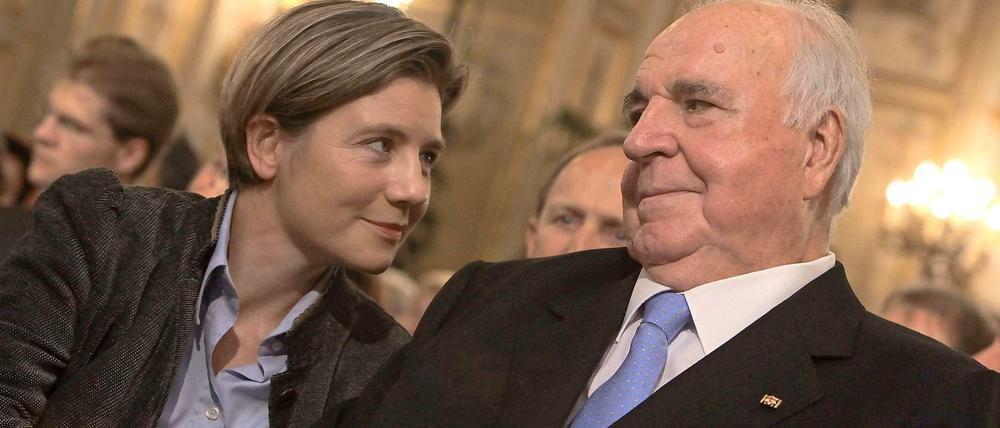 Helmut Kohl und seine Frau Maike Kohl-Richter 2010.