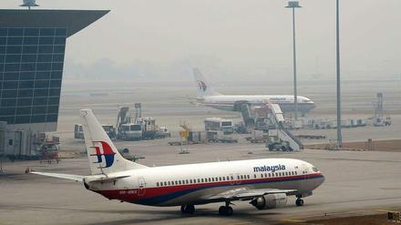 Flugzeug der Malaysia Airlines.
