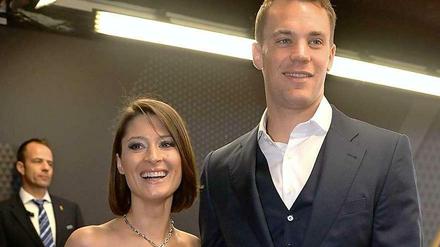 Getrennt: Fußball-Nationaltorhüter Manuel Neuer (28) und Kathrin Gilch.