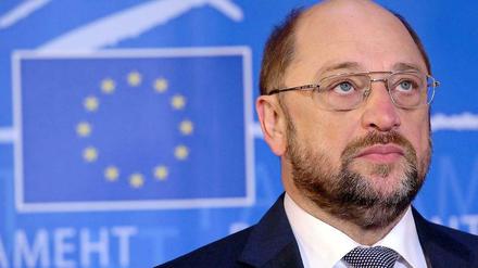 Martin Schulz, Präsident des Europaparlaments, droht den Staats- und Regierungschefs vor dem EU-Gipfel mit einem Veto. 