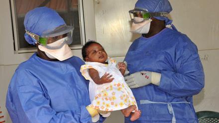 Ein kleines medizinisches Wunder. Nubia war die bisher letzte Ebola-Patientin in Guinea. 