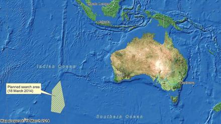 Im Indischen Ozean wurden möglicherweise Teile des Wracks von Flug MH370 gefunden.
