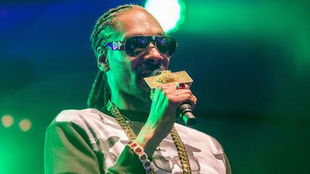 Snoop Dogg bei seinem Auftritt in Uppsala am 25. Juli. Der Rapper wurde in Schweden kurzzeitig verhaftet - er will nie wieder in das Land reisen. 