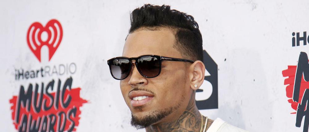 Chris Brown im April bei einer Musikpreisverleihung.