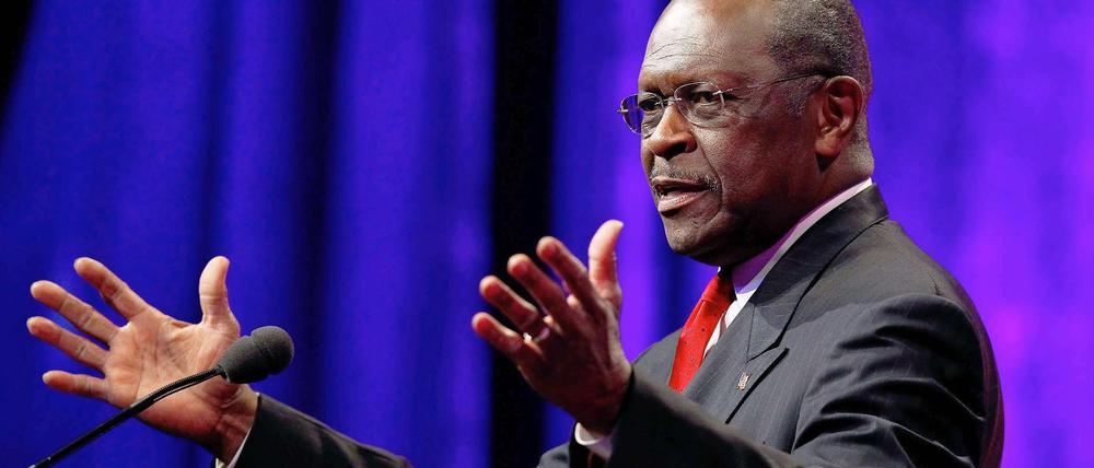 Herman Cain, einer der beiden führenden republikanischen Präsidentschaftskandidaten, muss sich Sex-Vorwürfen stellen.