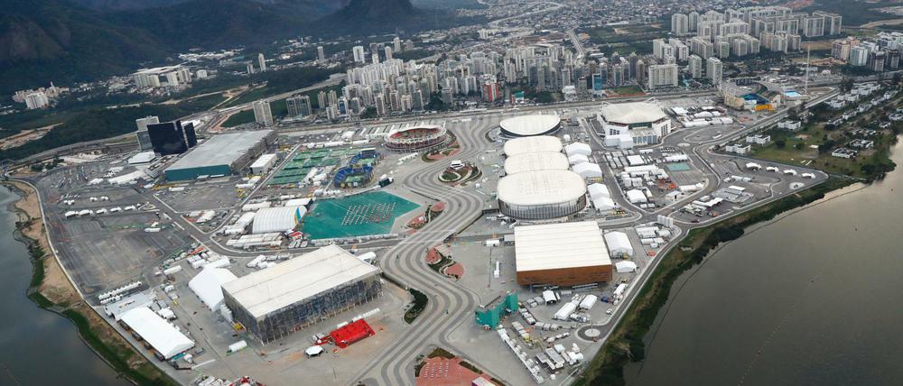 Der Olympia-Park in Rio. Die Spiele haben der Stadt nichts gebracht - im Gegenteil. 