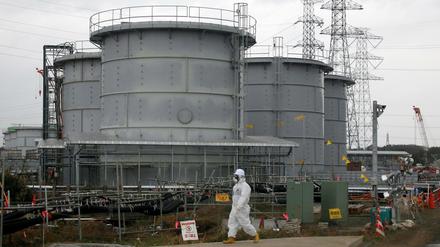 Der Atomreaktor in Fukushima. 